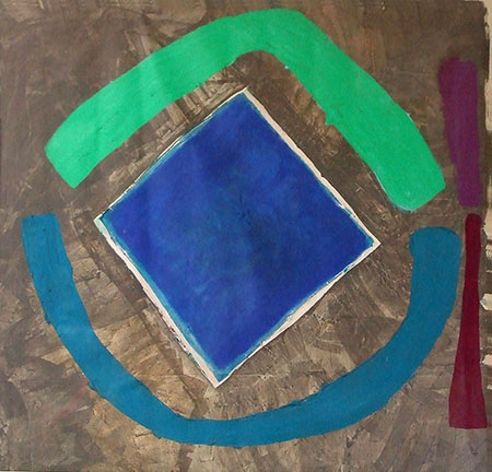 88-05 77"x 80" acrylic on canvas 1985