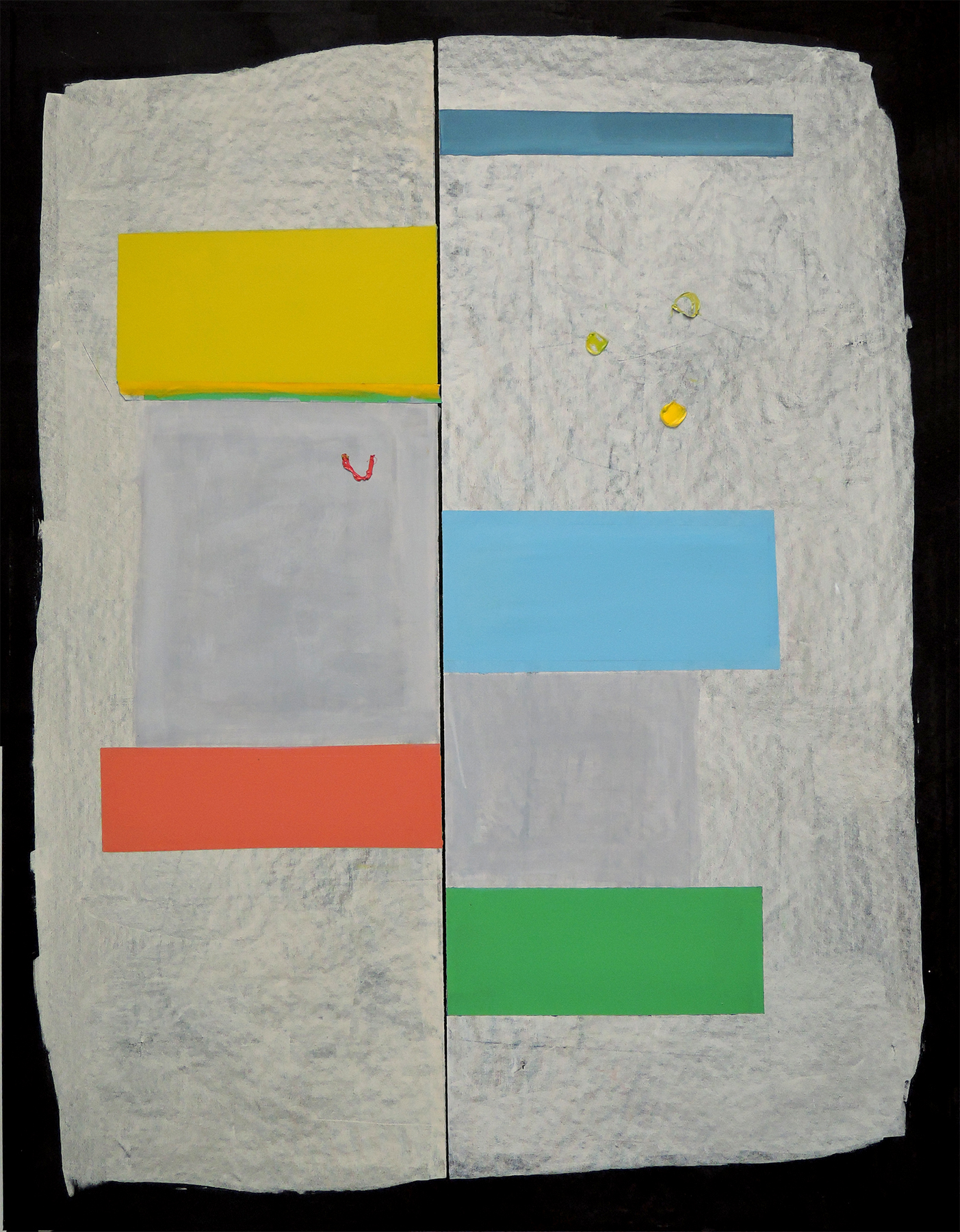 15-07  “PLAYA O PLANO”  65' x 50" acrylic on canvas 2015